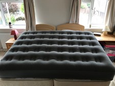 Tesco inflatable double mattress with built in electric pump