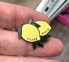 Vintage Lemon Shred Robinson’s Jam marmalade Enamel Pin Badge Miller