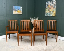 6 x Mid Century Teak Dining