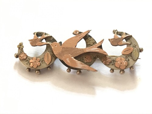 Antique victorian silver gold - antique,