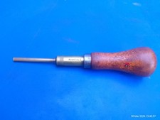 Vintage Woden panel pin push