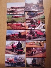Pictures Of Steam Engines British Railways. All In Good Condition. 6" X 4".   3.
