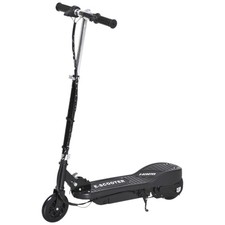 HOMCOM Foldable Kids Electric Scooter, for Ages 7-14 Years, Black