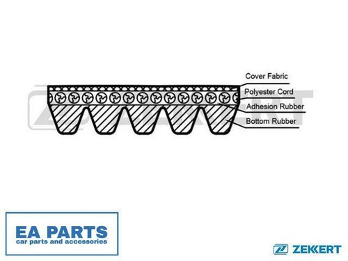 Ribbed belts for opel astra - for,