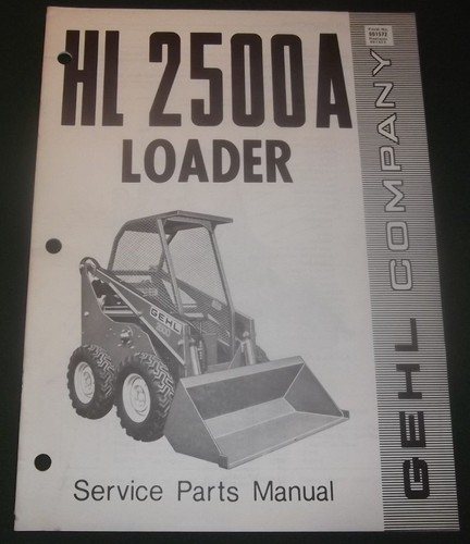 Gehl 2500a skid - hl-2500a, steer