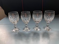 4 Solvakia Lead Crystal Punch