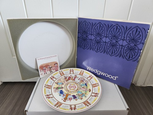 Vintage wedgwood calendar - vintage,