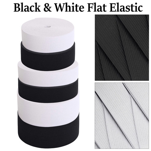 3mm 75mm flat elastic cord - flat,