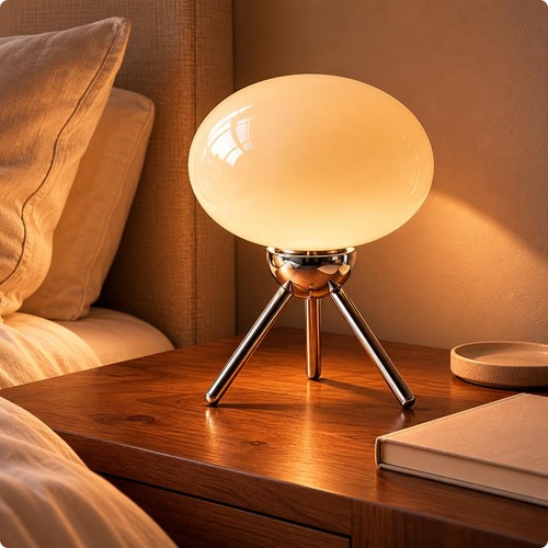 Toadstool table lamp - lamp, rounded