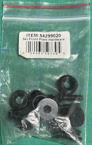 Waterski front binding - front, plate