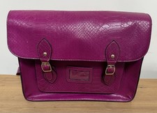 LYDC London Satchel-Style Crossbody Shoulder Bag Purple Good Used  Condition 