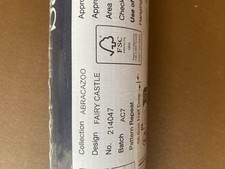 Sanderson Fairy Castle Wallpaper x 2 Rolls Vanilla Pink