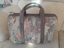 Vintage St Michael Carpet Bag