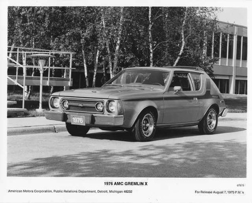 1976 amc gremlin press - amc,