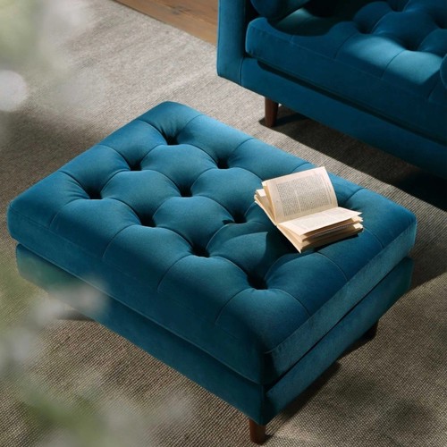 Daals henrietta velvet ottoman - daals,