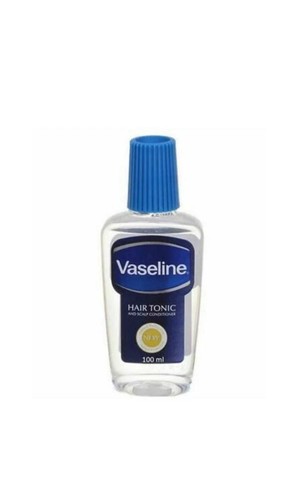 Vaseline hair tonic - and, scalp