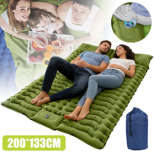 Inflatable sleeping mat - sleeping,