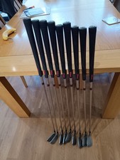 9 X Wilson Gear Effect 1200 Mid Size Golf Clubs Irons 3 To SW Combine Postage