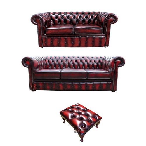 Chesterfield sofa suite - chesterfield,