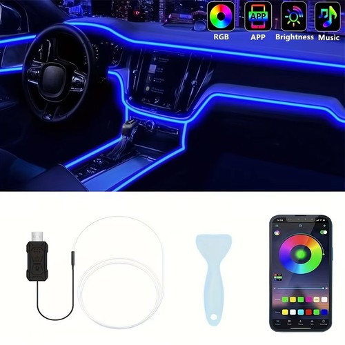Car interior rgb led strip - interior,