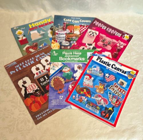 Vintage plastic canvas pattern - plastic,