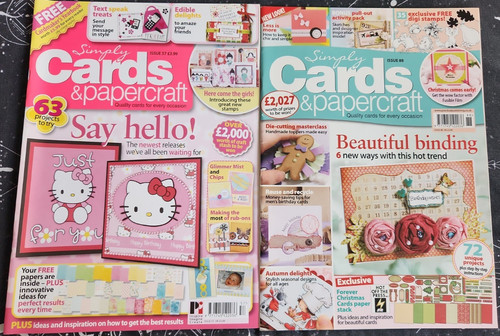 Simply cards papercraft - 2x,