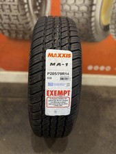 1 x 205/70 R14 Maxxis MA-1 93S
