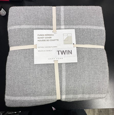 Zara Home Gray Duvet Cover