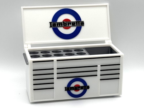 Lambretta desk toolbox - lambretta, pen