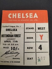 VINTAGE MATCH TICKET CHELSEA V