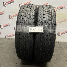 2x 185 R14 C 102/100S SECURITY ROAD 2003 Tread 6.3/6.1mm (E8116) Pressure Tested