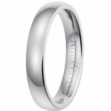  Ladies / Mens 4mm Polished