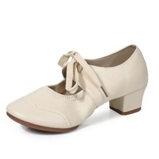 Latin chunky heel ladies dance - latin,