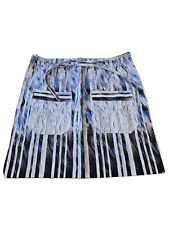 Vintage Retro Pinny Apron 2 Pockets Tie Back patterned baking striped W32"