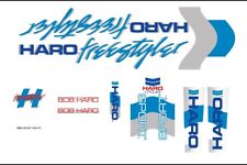 Haro Freestyler Sport 86 Decal Set old school BMX Restoration