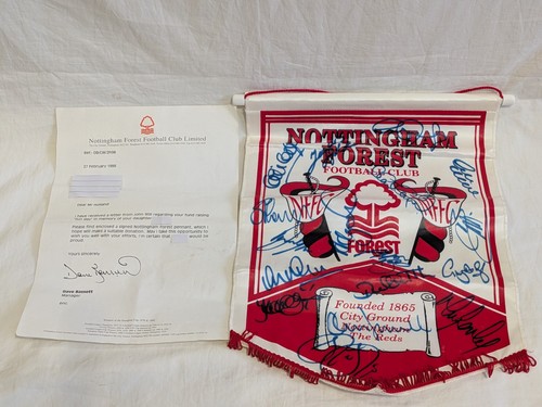 Vintage nottingham forest - forest, hand