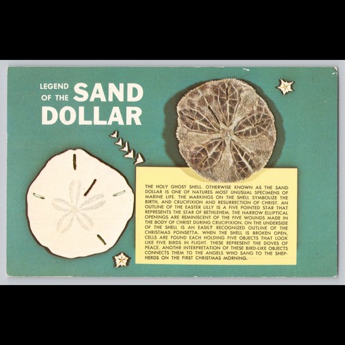 Postcard legend the sand - the,