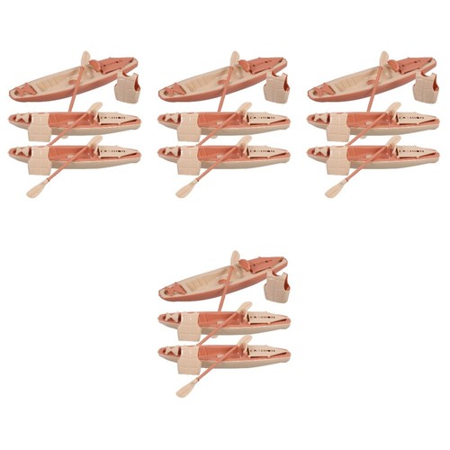 Durable beige plastic canoe - beige,