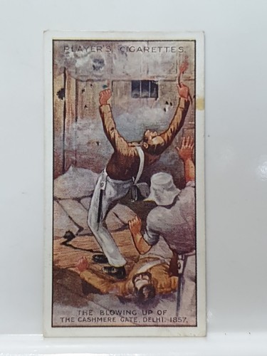 Cigarette card player - cigarette,