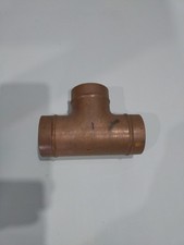 Yorkshire Equal Tee 54mm with Solder Ring and Copper Fittings British Standard