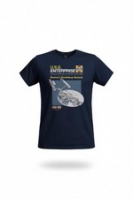 Unisex Adults Navy T-shirt