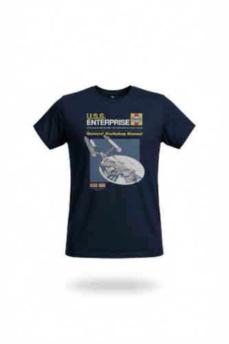 Unisex adults navy shirt - navy, t-shirt