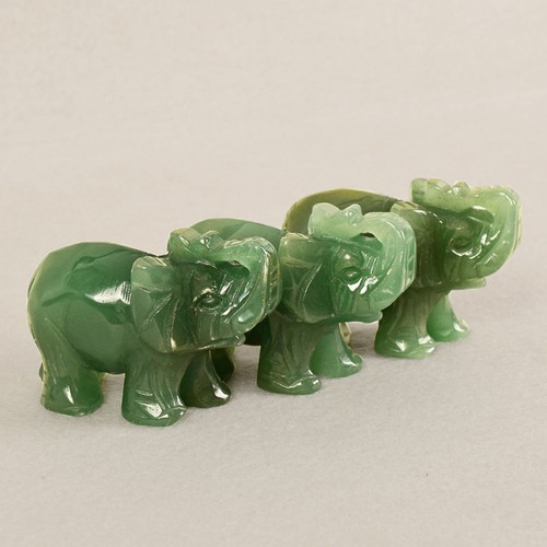 Elephant ornament statue - ornament, table