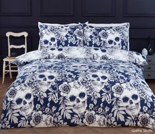 Halloween Baroque Skull Duvet