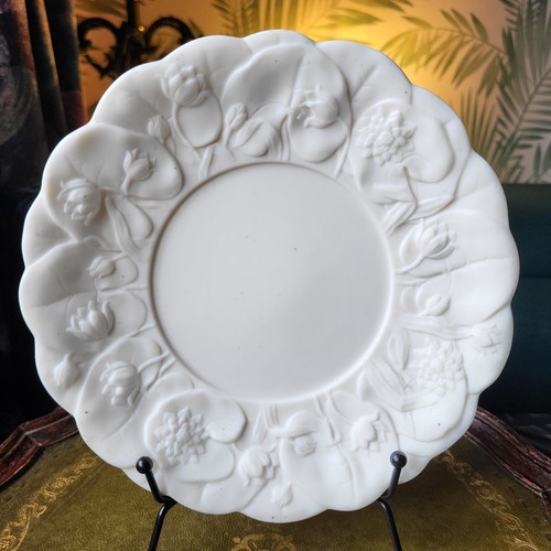 Victorian parian ware water - parian,
