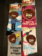 Bob Ross Socks Lot Brand New