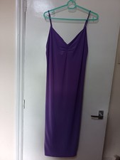 Zara New Strappy Dress lilac EUR M