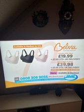 Six belvia Bra’s  £10 each