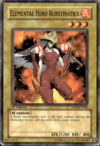 Elemental hero burstinatrix - elemental,