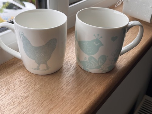 Sainsbury hen chicken mug - hen,